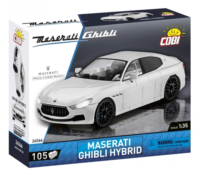 COBI 24566 MASERATI GHIBLI Hybrid, 1:35, 105 klodser