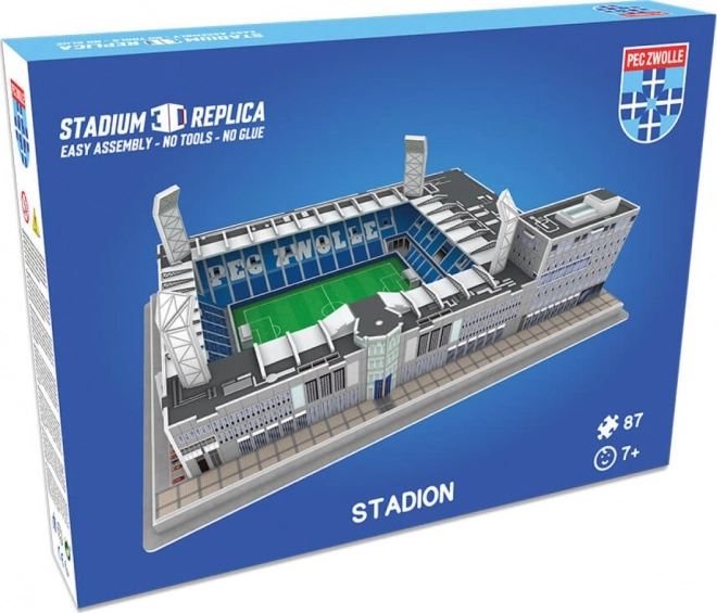 3D puslespil stadion MAC3PARK - hjemmebane FC PEC Zwolle