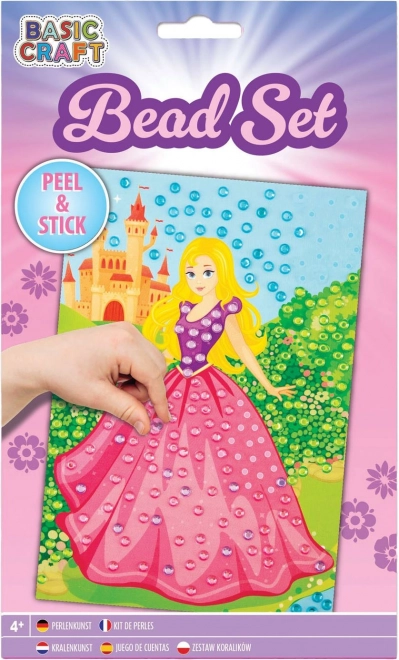 GRAFIX Perlebillede Prinsesse 21x14,5 cm
