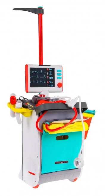 Doktorvogn + interaktiv røntgenfunktion EKG - 20 dele