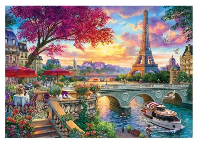 Puslespil Blomstrende Paris 3000 brikker