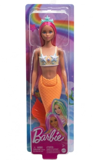 Barbie Havfrue Dukke med Orange Hale