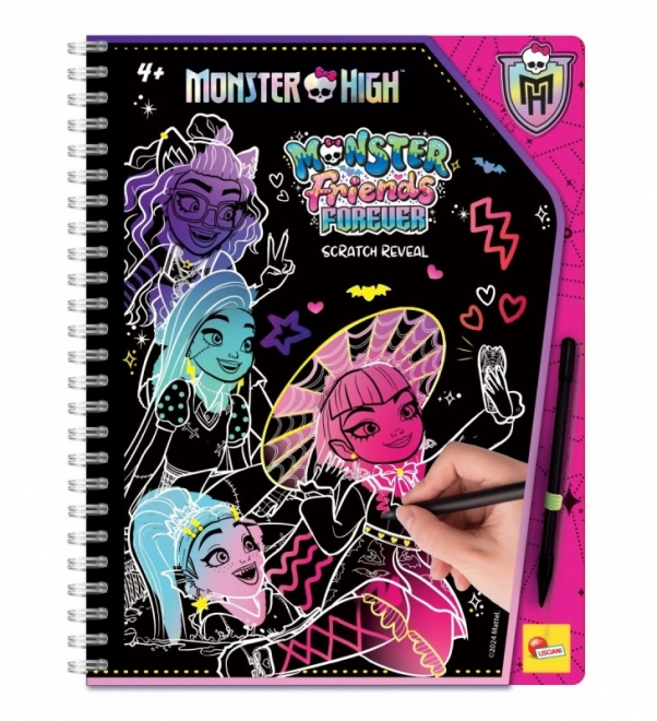 Scratch afslører Sketchbook Scratch afslører Monster High For Evigt Venner