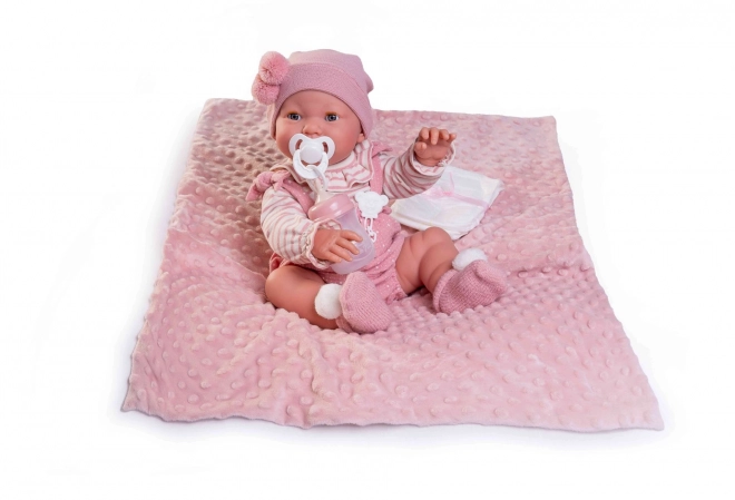 Antonio Juan 50160 Mia Blinker og Tisser realistisk baby med hel vinyl krop - 42 cm