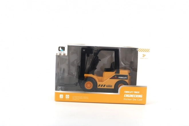 Gaffeltruck med svinghjulsfunktion
