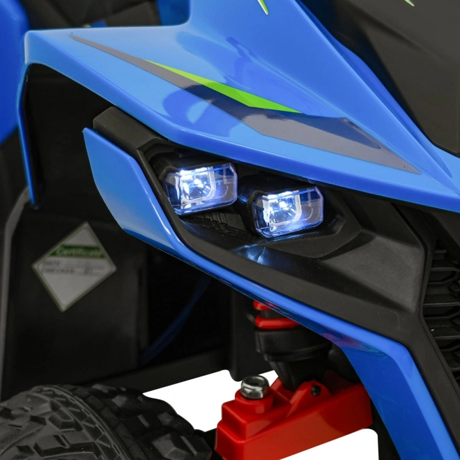 Firehjulet Fast Wheel – Blå