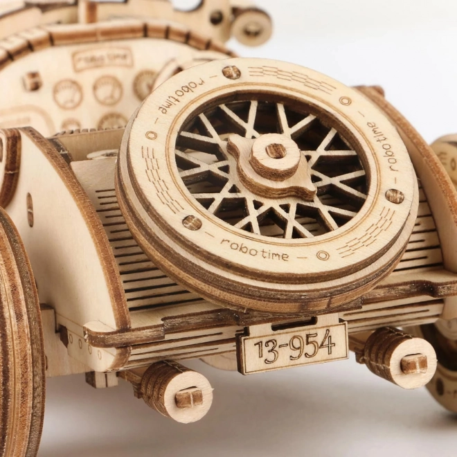Racebil U-9 Grand Prix - 3D træ-byggekit
