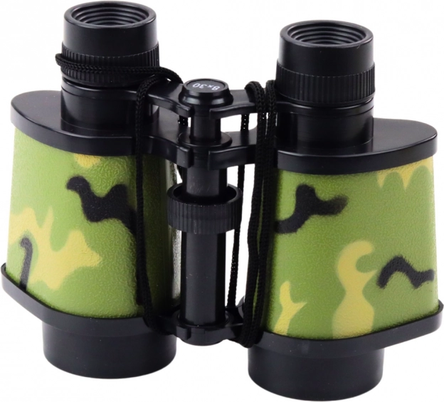 Børnekikkert i camouflagedesign 8x30