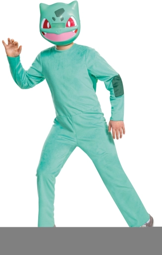 Pokémon børnekostume Bulbasaur 7–8 år
