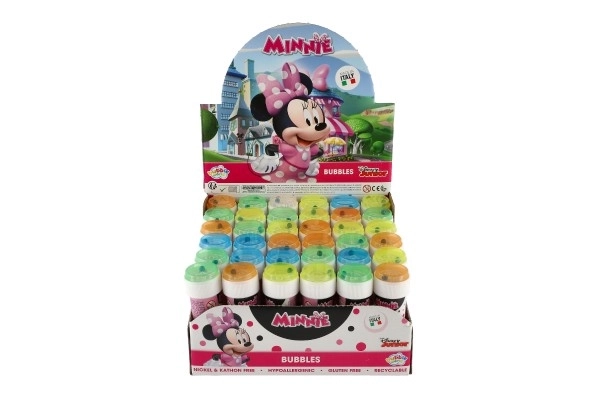 Bublifuk Minnie 60ml 11,5 cm 4 farver 36 stk i boksen