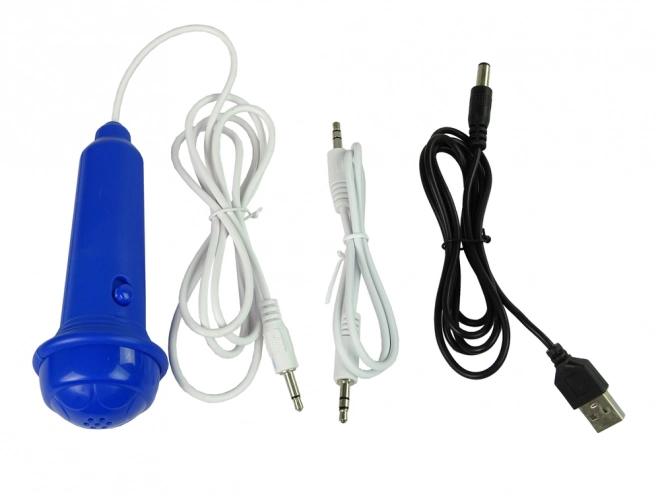 Elektrisk klaver-keyboard til børn Blue USB notes