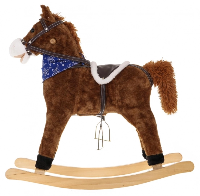 Gyngende hest af bronze
