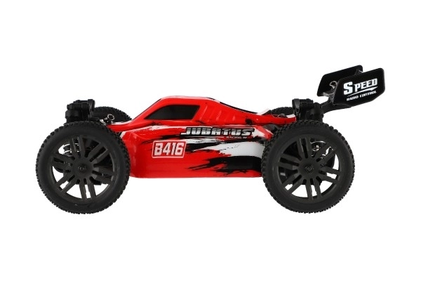 RC Bil Buggy Bonzai Jubatus off-road 30cm plast 2,4GHz med batterier + 2x ekstra pakke i kassen 40x14x21 – Rød
