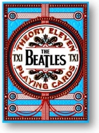 Spillekort The Beatles blå kortspil