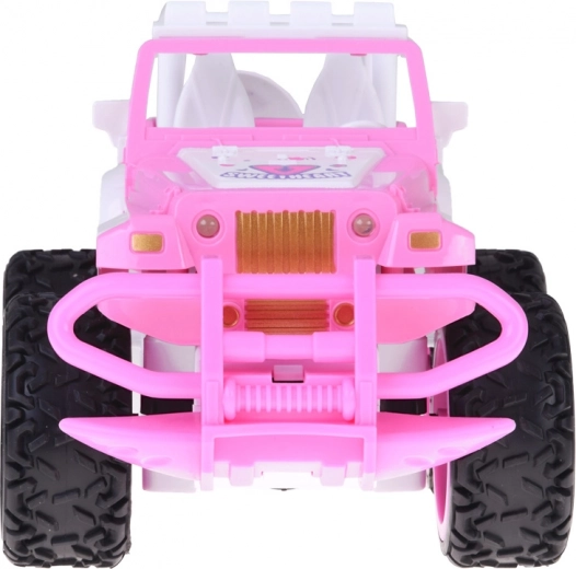 Lysende forlygter for realistisk kørsel