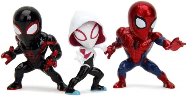 Tre ikoniske figurer fra SPIDER-MAN-universet