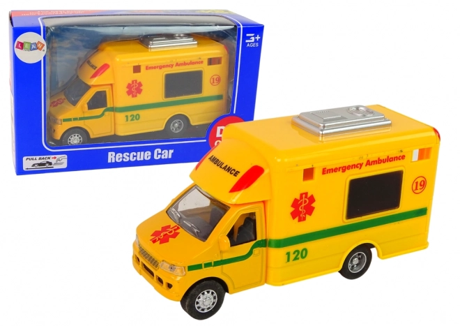 Redningskøretøjer med friktionstræk - Politi, Brandvæsen, Ambulance