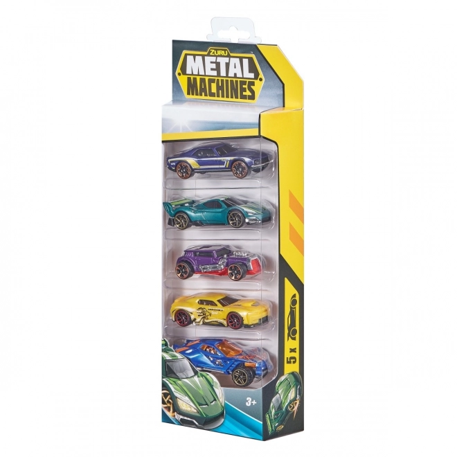 Biler ZURU Metal Machines 5-pak serie 2