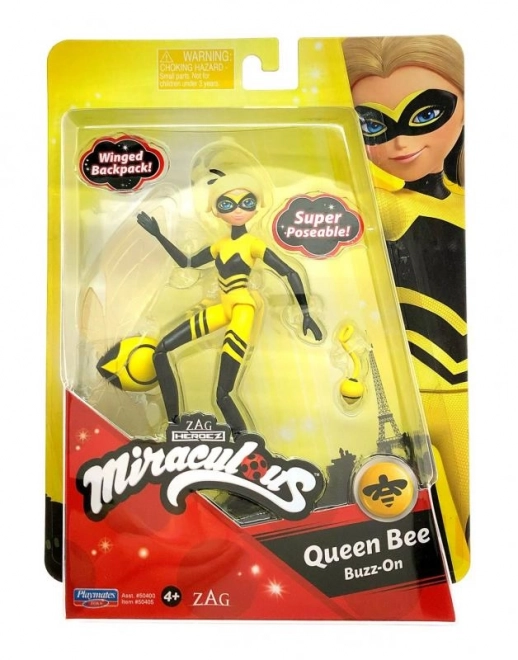 Miraculous: Mariehøne og Sorte Kat: Figur Queene Bee - Bi Dronning