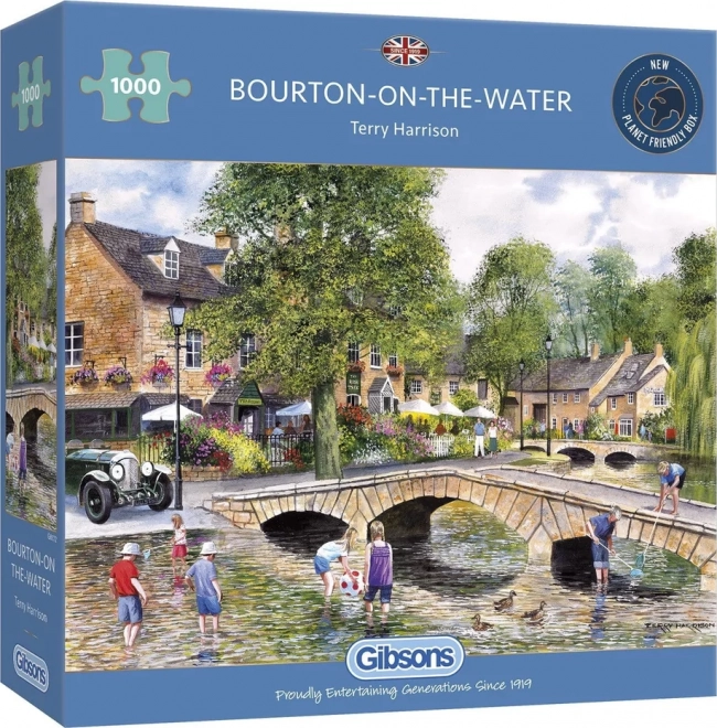 Puslespil Landsby Bourton on the Water 1000 brikker