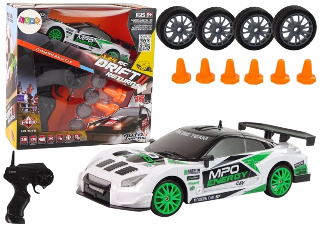 Sportsvogn Drift Fjernstyret R/C 15 km/t Skift af hjul