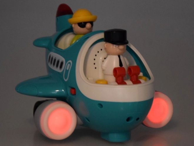 Interaktivt fly med pilot