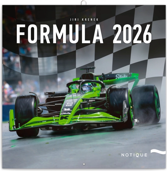 Noteskalender Formel 1 – Jiří Křenek 2026