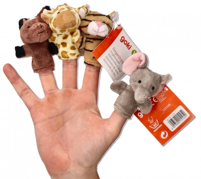 GOKI figurer - fingerdukker Safari