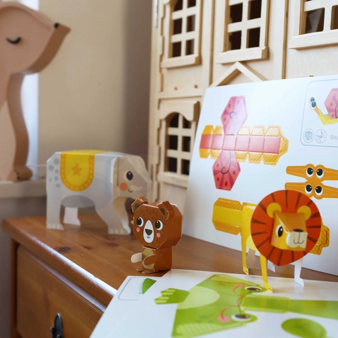 Woopie art&fun kreativ sæt origami 3D dyrefigurer
