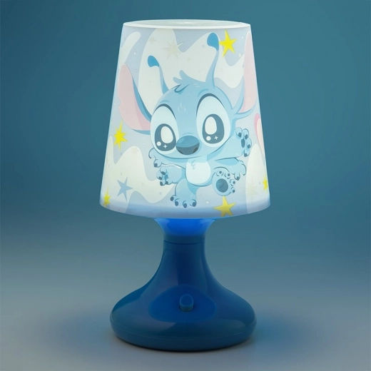 Bordlampe STITCH med dobbelt lys på batteri