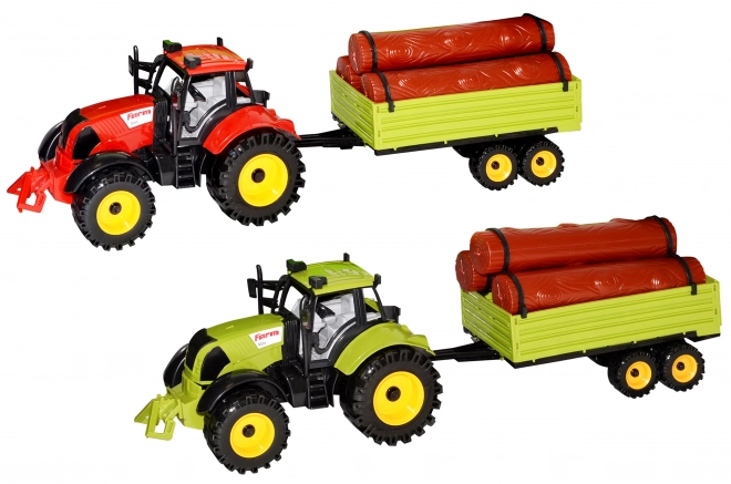 Traktor med anhænger 45 cm
