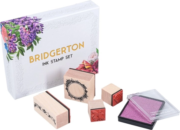 Stempler med Bridgerton-motiv