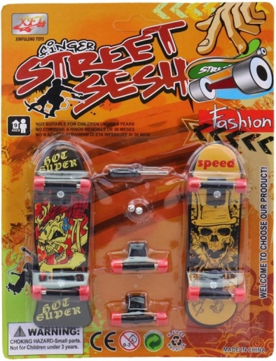 Finger-skateboard til skruning 2 stk.