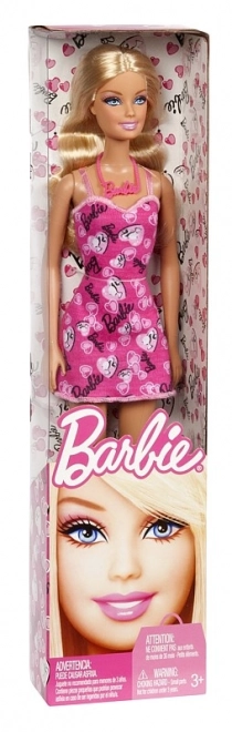 Barbie i lyserød kjole