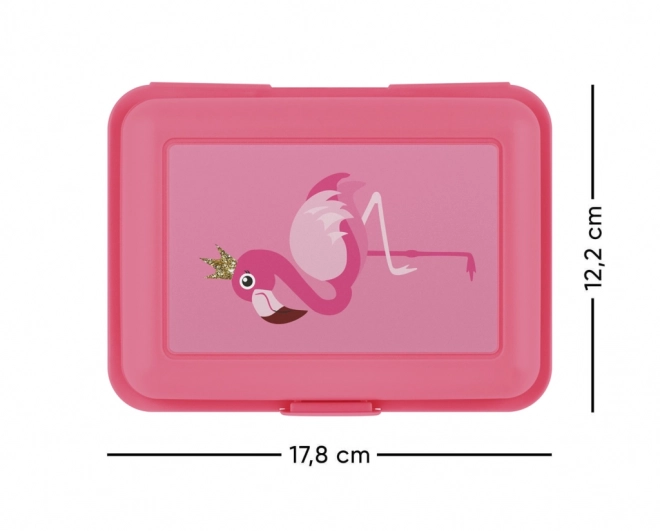 Frokostboks BAAGL Flamingo