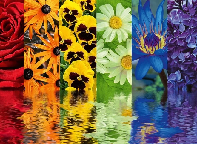 Ravensburger puslespil Blomstermønstre 500 brikker