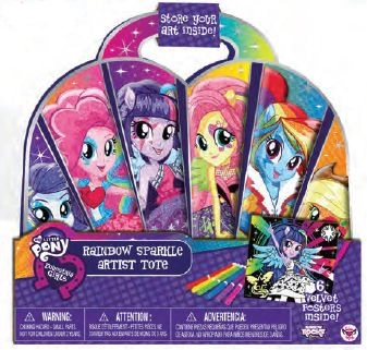 Kreativ taske til kunstnere Equestria Girls Rainbow Sparkle