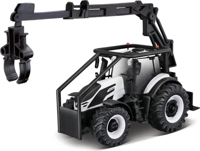 Bburago farmtraktor Valtra N174 skovtraktor