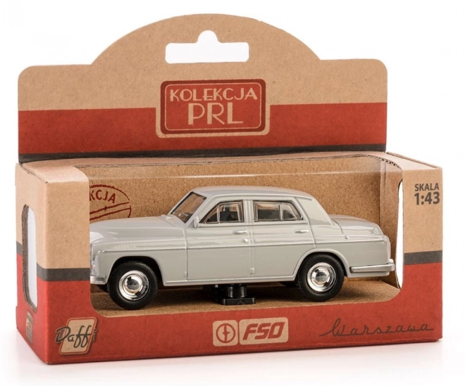 Modell af bilen Warszawa 223 Grå 1:43