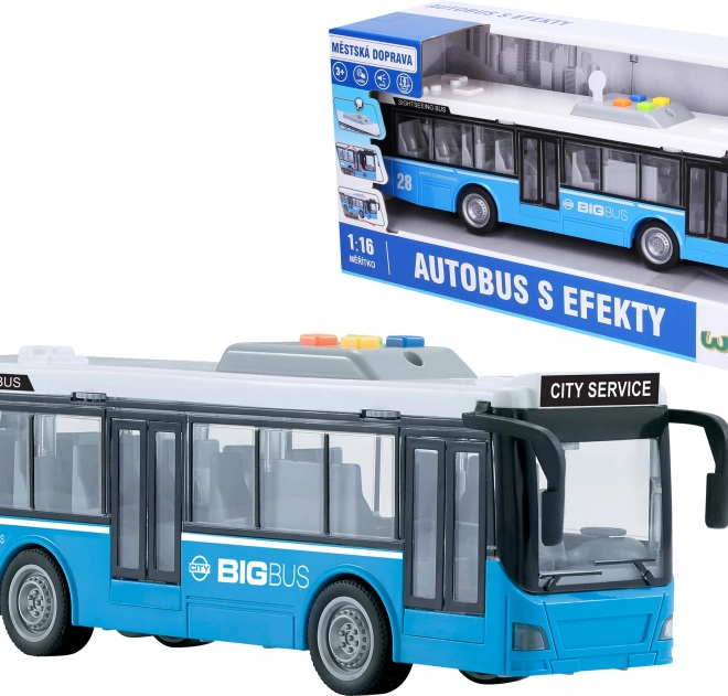 Bus med Effekter til Børn 29 cm