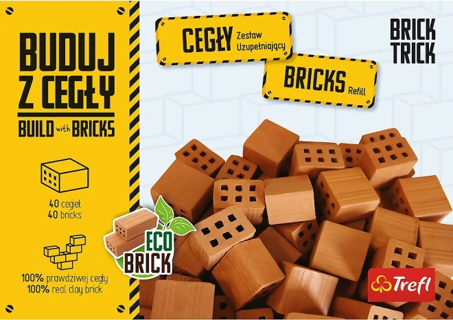 BRICK TRICK Pakke med korte mursten - 40 stykker