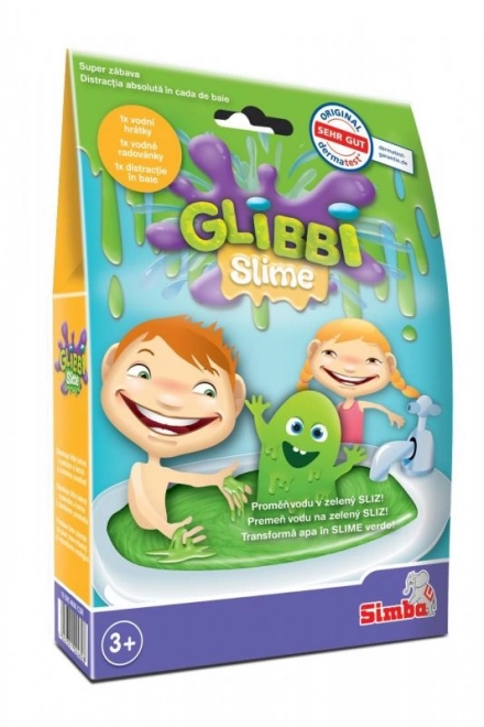 Glibbi Slime Sliz grøn