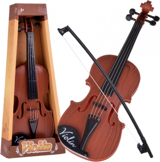Plastviolin med bue til børn 42 cm – Ci