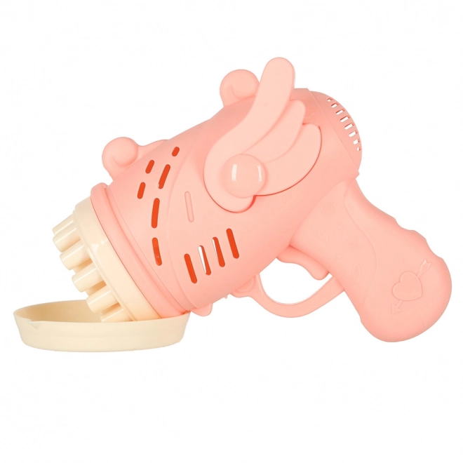 Lyserød boblepistol med vinger