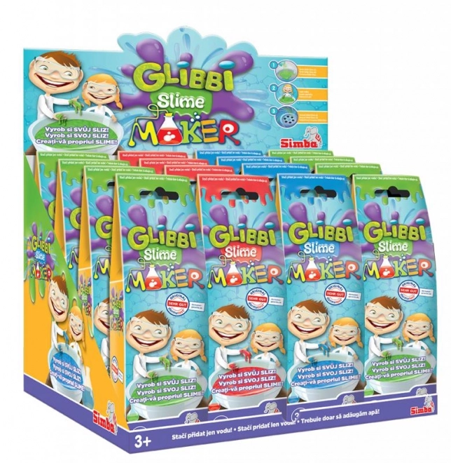 Glibbi Slime Maker slim, 3 typer