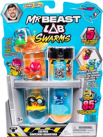 Mr Beast Laboratorium - Sæt med 5 figurer