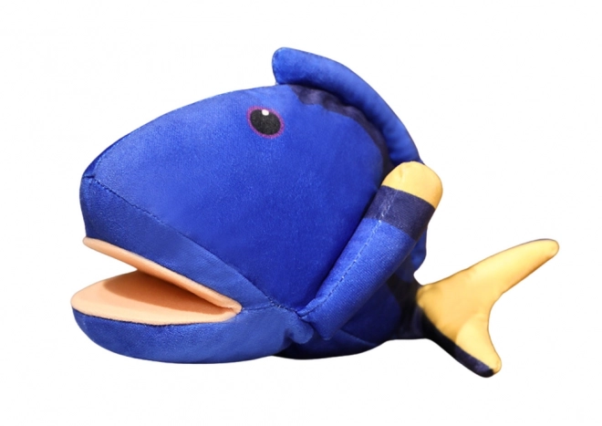Plys maskot fisk Blå dukke 25 cm