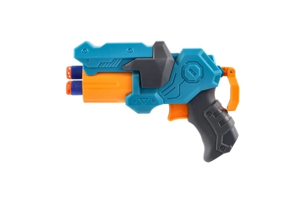 Plastpistol til skumpatroner + 3 patroner