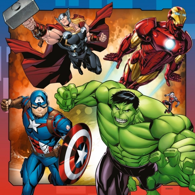 Ravensburger Marvel Avengers puslespil 3x49 stk