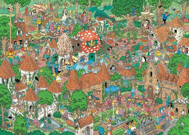 JUMBO puslespil JvH Eventyrskoven Efteling 1000 brikker